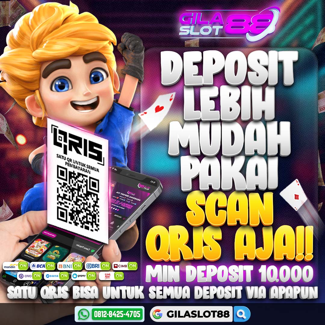 SLOT QRIS ðŸ’¥ Situs Judi Slot Online Deposit Via QRIS 10 Ribu Tanpa Ribet Mudah Jackpot 2024